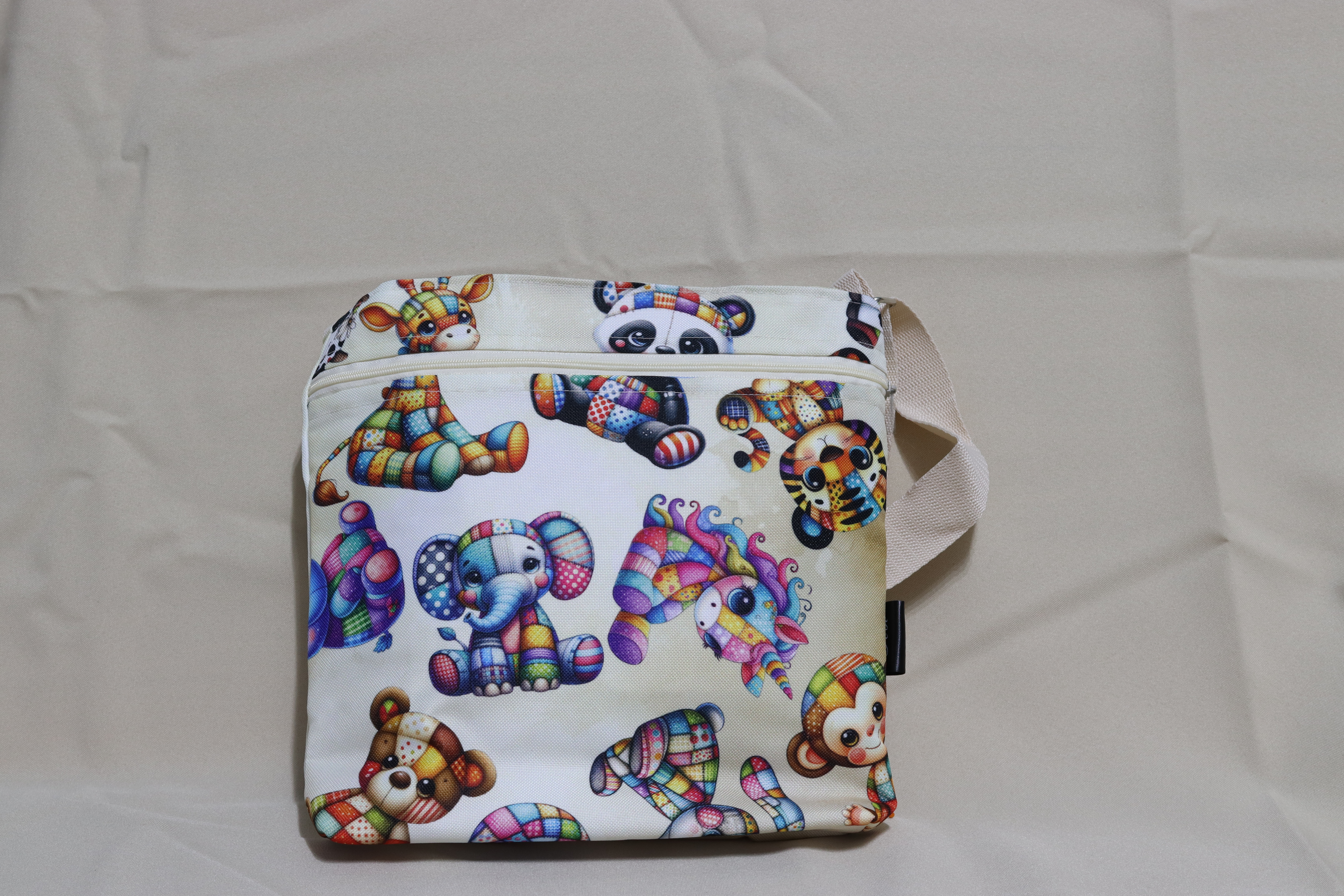 Crossbody patchwork zvířátka