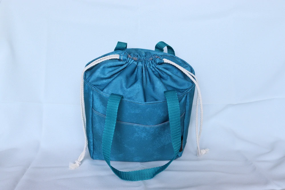Lunchbag tyrkys grunge