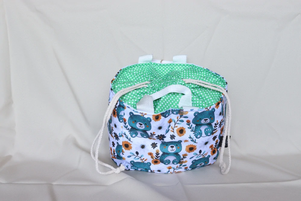Lunchbag zelení medvědi