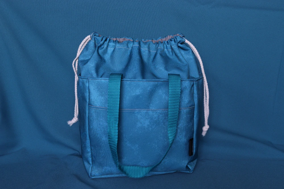 Lunchbag tyrkys grunge