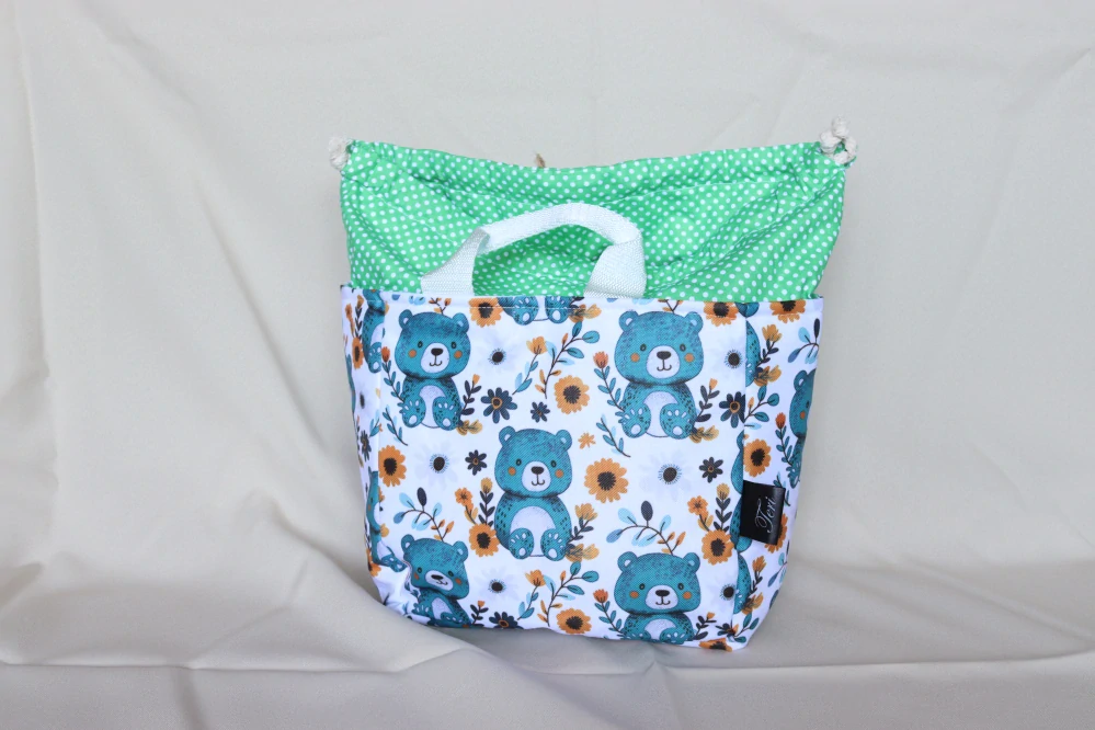 Lunchbag zelení medvědi