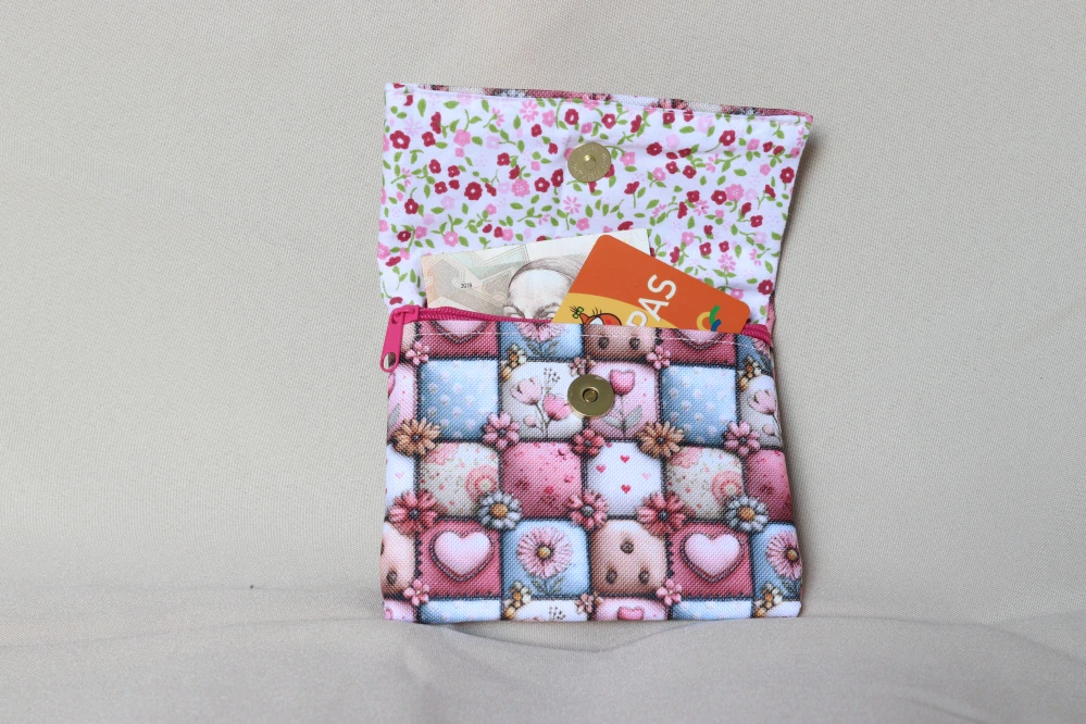 Peněženka patchwork