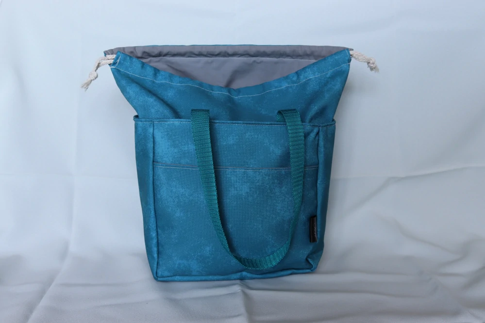 Lunchbag tyrkys grunge
