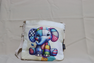 Kabelka patchwork slon