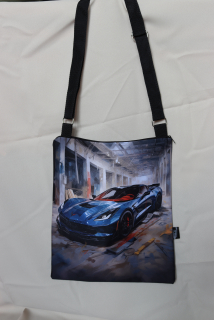 Crossbody placatá korveta auto